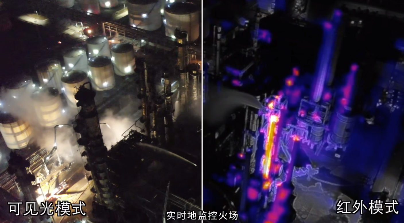 現(xiàn)場救災(zāi)測溫示意圖